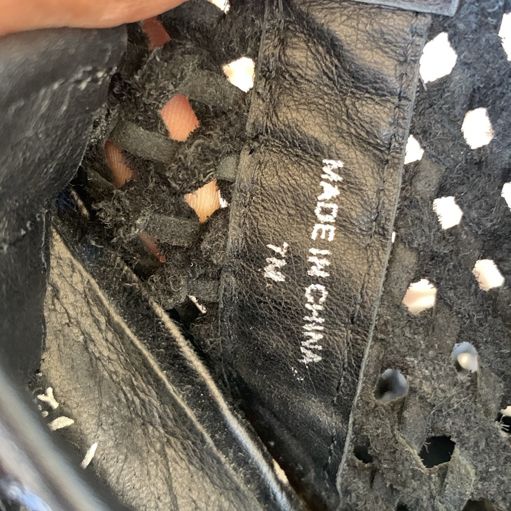 Jeffery Campbell Black Kelsey Women’s Wedge Heel - Picture 10 of 16